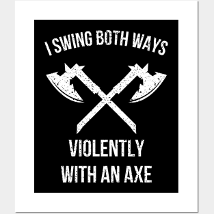 I Swing Both Ways Posters and Art